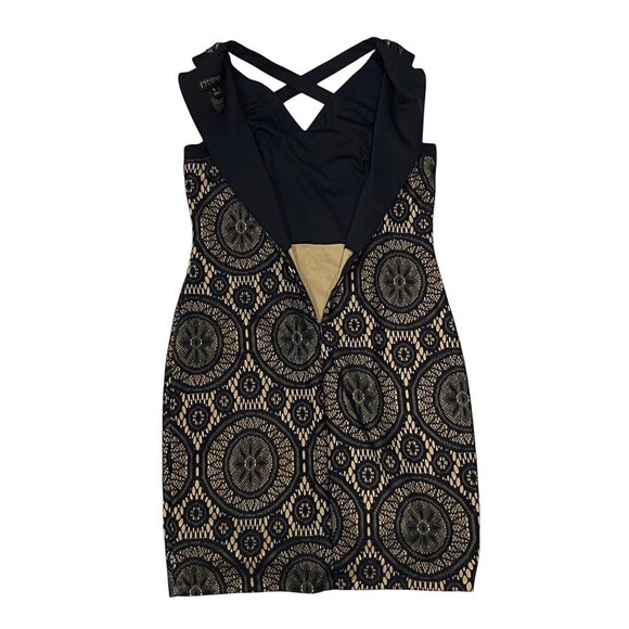 En Focus Studio Womens Geometric Pattern Dress Size 8 - Picture 3 of 4